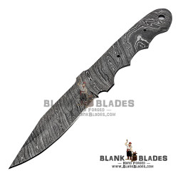 Damascus Blade Blank Hand Forged for Skinner Knife Making Supplies AB59