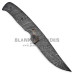 Damascus Blade Blank Hand Forged for Skinner Knife Making Supplies AB22
