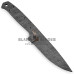 Damascus Blade Blank Hand Forged for Skinner Knife Making Supplies AB24